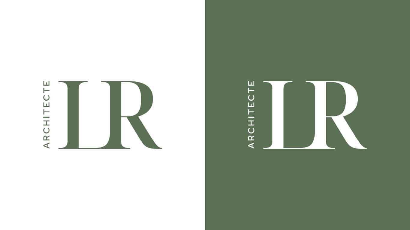 Création du nouveau logo de LR Architecte
